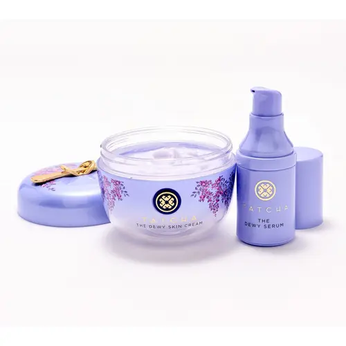 TATCHA Jumbo Dewy Skin Cream & Travel Dewy Serum