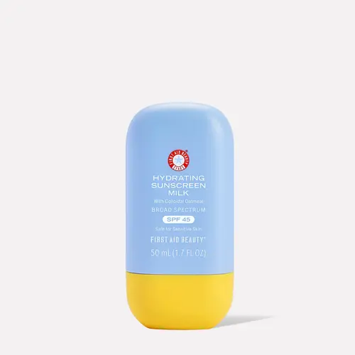 First Aid Beauty Hydrating Sunscreen Milk SPF 45 with Colloidal Oatmeal for Face + Body