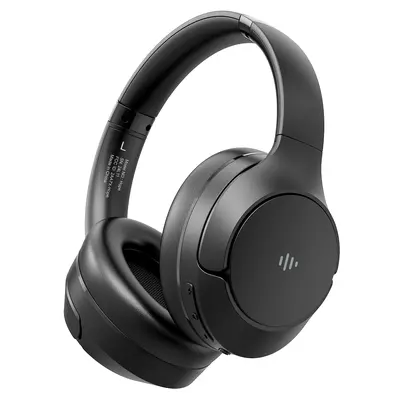【Live】Wireless Bluetooth Headphones, Over-Ear, Active Noise Cancelling, Hi-Res Audio, 100 Hours Battery Life, Foldable Design, Lightweight and Portable, with Microphone for iOS/PC/Android, Ideal for Home Office, Business Trips Black #DealsforYouDays