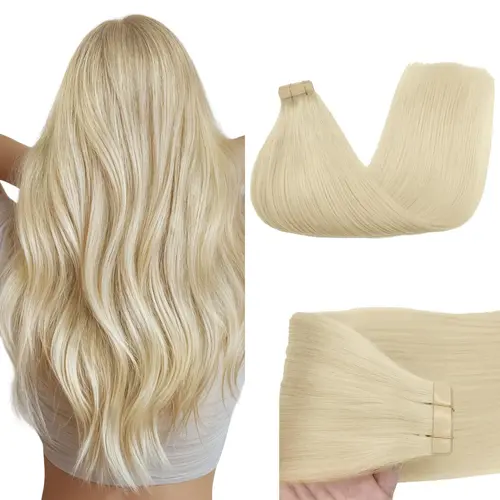 GOO GOO Tape in Hair Extensions Human Hair Extensions Natural Straight, 20PCS/Pack, 14-24inch 50G Seamless Tape in, Invisible Tape in Hair Extensions Silky Remy Human Hair summer hairstyles #tiktokshopbacktoschool #sohochic