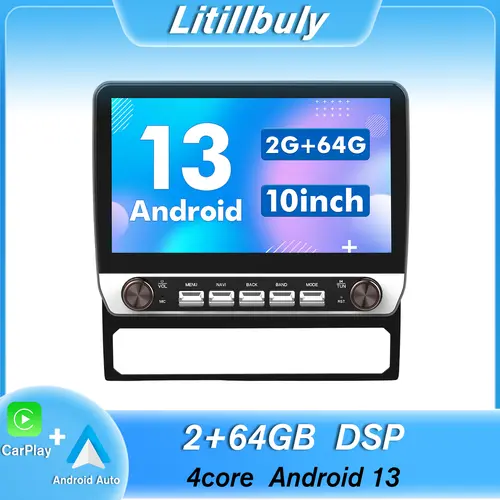 Car Stereo for Toyota Tacoma 2005-2015,10.1 Inch touch screen Radio with Android Auto Wireless Carplay, Bluetooth WIFI supports GPS navigation,car accessories