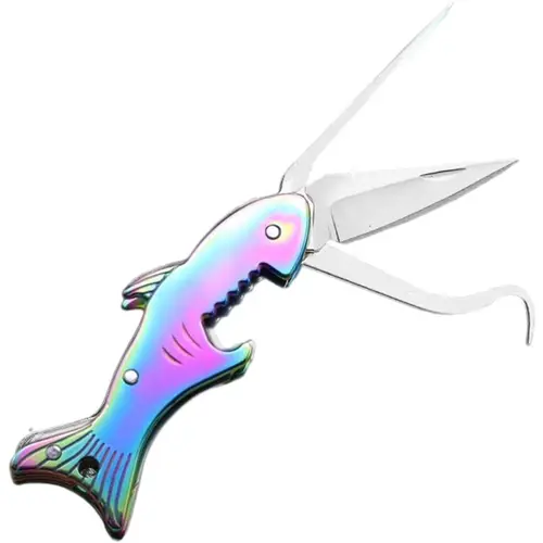 1 PCS Stainless Steel 3-in-1 Multi-Function Keychain, Opener & Toothpick, Random Color. Durable metal tool, compact portable design, perfect for camping, travel and daily outdoor use, lightweight easy to carry all the time everywhere you go