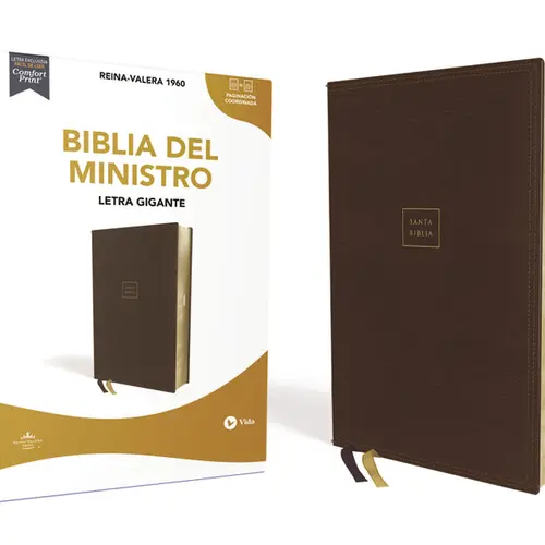 Reina Valera 1960 Santa Biblia del Ministro, Letra Gigante, Interior a dos colores
