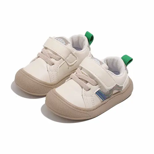 Boys' Toddler Soft-Soled Kids Shoes - Wide Toe Box, Barefoot Design, Anti-Slip Sole Trainers, Preschool First Walking Shoes with Chubby Feet Fit, Outdoor Running