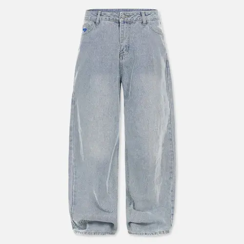 Aelfric Eden Basic Baggy Jeans Mid Waisted Jean Straight Leg Casual Baggy Denim Pants Baggy Jeans Fathersdaygift Clothes,clothes for back to school,first day of school outfits