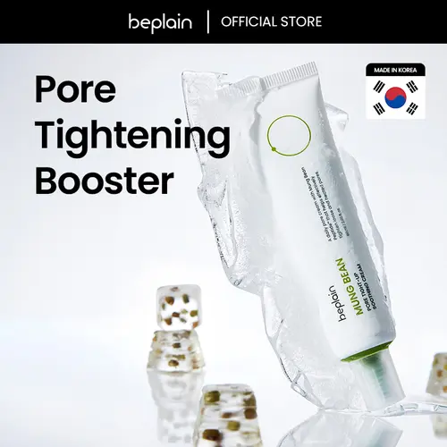 Beplain Mung Bean Peptide Ice Glow Cream - Fragrance-Free Moisturizer for Adults, Pore Tightening, Soothing Hydration, Conditioning for Acne-Prone Skin