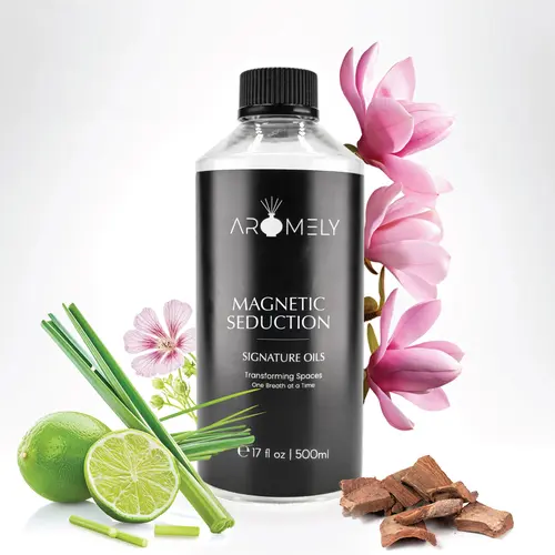 Aromely Scented Woody-Flower Aromatherapy Diffuser Oil, Smooth Texture, W Hotel® Inspired Essential Oil for Home Fragrance & Home Care Supplies
