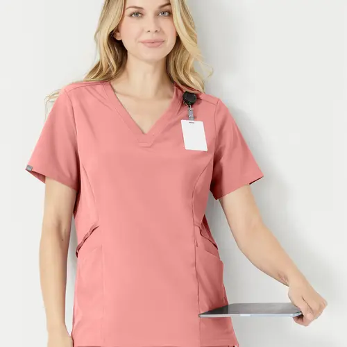 Hanes Comfort Fit Scrubs Women's Scrub Top