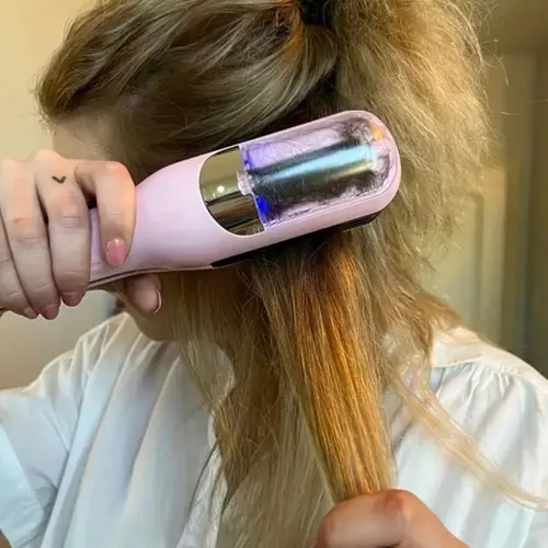 Rechargeable Cordless Hair Trimmer, Split Hair Clipper, Professional Hair Styling Tool for Women & Girls, Cordless Straightener, Portable Straightener, Wireless Hair Straightener, Hair Straightener Brush, DIY Hairstyler