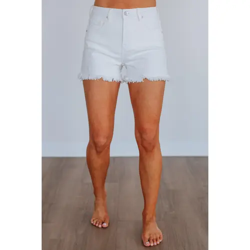 Shiloh Risen Shorts - White