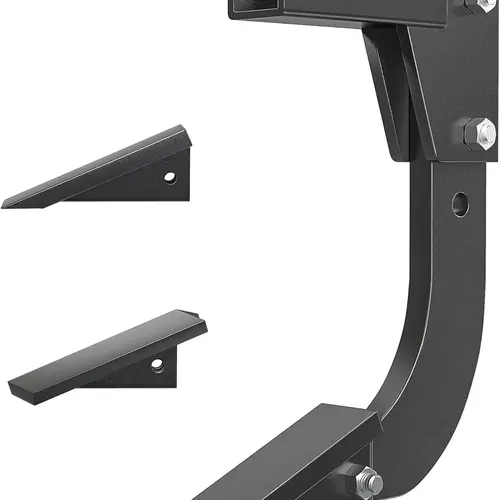 YITAMOTOR Hitch Mounted Ripper, Hitch Lawn Ripper, Middle Buster Plow for ATV/UTV Tractor with 2" Receiver,16" Rigid Drop Shank with Replaceable Ripper Teeth
