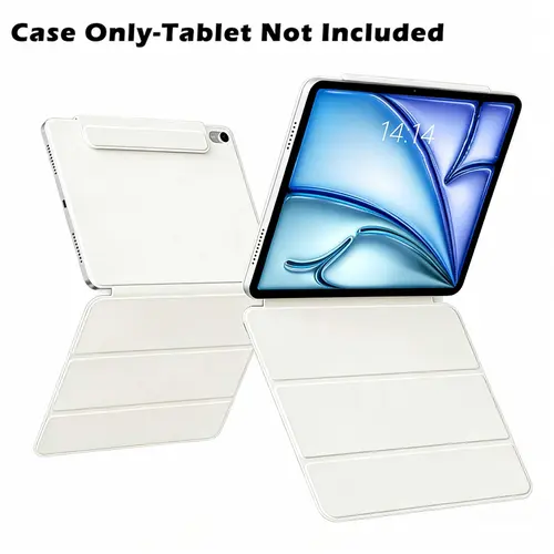 Magnetic Borderless Dual-Sided Protective Case, Lightweight Durable Pu Cover for Tablet, Durable Tablet Casing, iPad Air Pro 11 inch, Pro 13 inch M4/M5 A16, Mini 6-7 A17 Pro, Air 4-8（M2-M4）, 10th gen