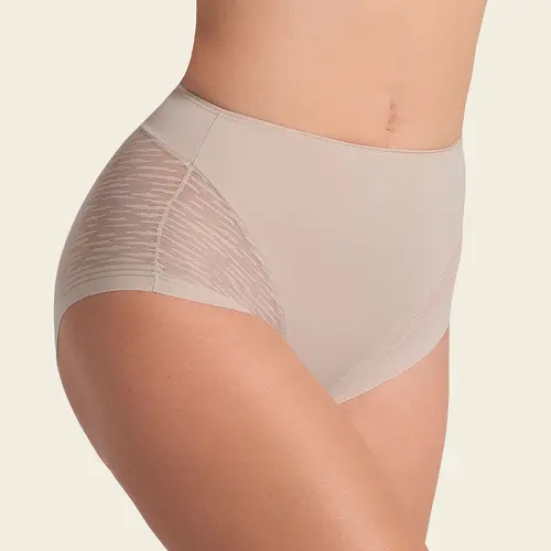 Leonisa Sheer Undetectable High-Waisted Sheer Lace Shaper Panty -  Womenswear Faja Panty