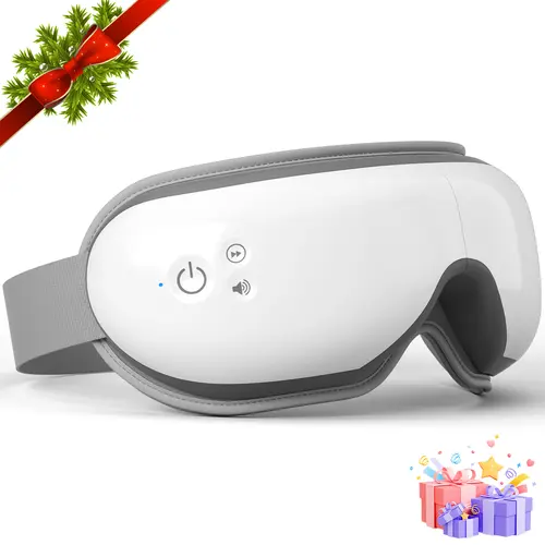 Morelax Bluetooth Sleep Eye Massager Mask - 5-Mode Heat-Based Massage Device with Bluetooth Connectivity, Heat Therapy, Music, Comfortable Relaxation Mask, Gift for Adults, Heat-Based Massage Devices