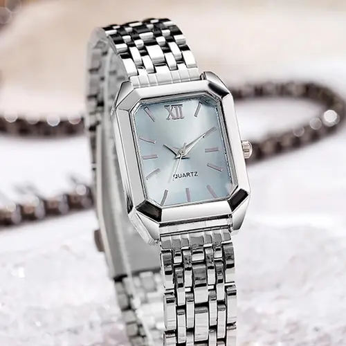 Women's Elegant Fashion Analog Quartz Watch, Fashion Watch for Party, Daily Clothing Decor, Trendy All-match & Exquisite Watch for Birthday Gift, Modern Trendy Watch, Modern Fashionable Wristwatch, Quartz Wristwatches