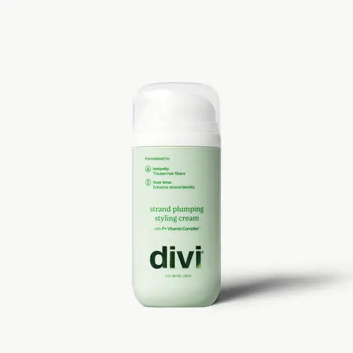Strand Plumping Styling Cream for Fine & Flat Hair, Volume Boost, 4 oz | Divi