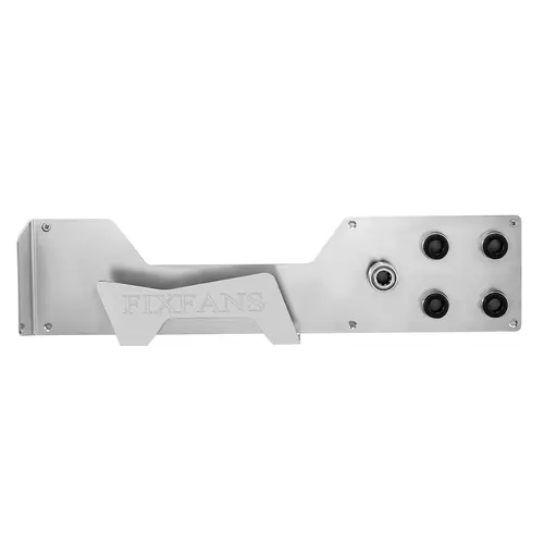Fixfans Pressure Washer Gun Holder Rack - 1/4 Inch Quick Connect Fittings Spray Lance Organizer, Easy Mounting Tool for Snow Foam Lance/Foam Cannon Kit (10.63×1.89×3.86 in,1.34 lb), Keep Tidy Father's Day Gift for Car Wash Enthusiasts, Large Capacity tool