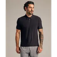 True Classic Men's Active Short Sleeve Polo - Moisture-Wicking, 4-Way Stretch Performance Shirt for Vacation Outfits,Golf, Travel, Work & Everyday Athletic Menswear
