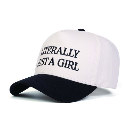Unisex Baseball Hat with Letter Embroidery, Adjustable Sun Protection Cap for Spring & Fall, Casual Outdoor Travel Hat for Men & Women