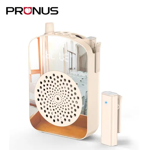 PRUNUS A10 Voice Amplifier Wireless with Lavalier Microphone | Charging &Storage,Portable Voice Amplifier with Laple Mic Speaker,Mini Voice Amplifier for Classroom,Speech,Training Outdoor,back to school,back to school haul