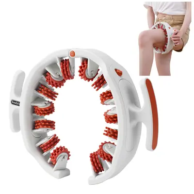 Soulyis Cellulite Manual Push-Pull Roller for Thigh Calf & Waist - Deep Tissue Pain Relief Body Shaping Tool for Pilates Yoga summervibes