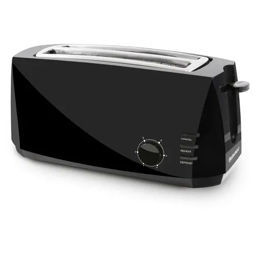 Elite Gourmet 4 Slice Long Slot Cool Touch Toas ter