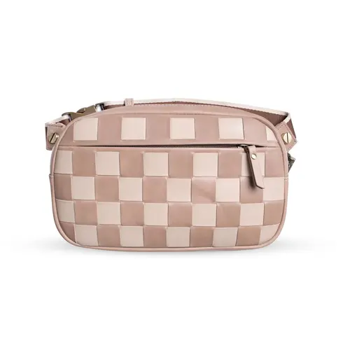 Andar Devin Convertible Fashionable Minimalist Leather Crossbody Sling Bag for Women, Adjustable Pivot Strap Hands-Free Everyday Bum Bag, Fashionable Crossbody Bag, Leather Shoulder Bags, Zipper Crossbody Bag
