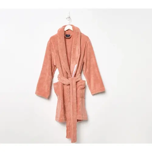 Home Reflections 100% Cotton Plush Bath Robe