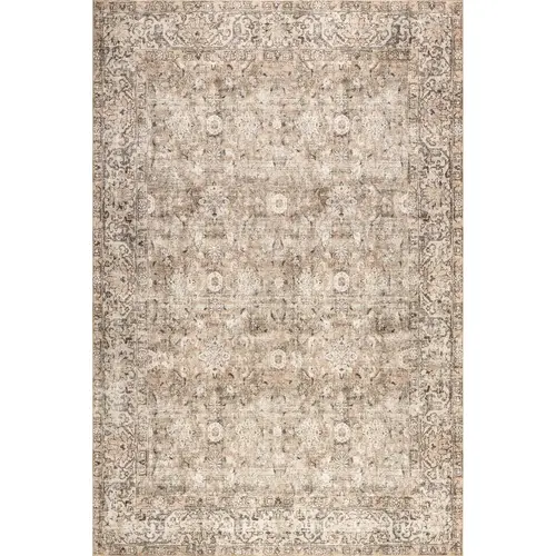 Hillstone Collection Elinda Traditional Vintage Medallion Decorative Cozy Area Rug - Rugs for Living Room, Living Room Decor, Home Interiors, Decorative Rug, House Decor