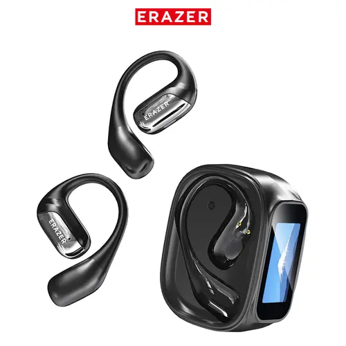 ERAZER XF35 Touch Control In-Ear Wireless Headphones - LED Lights, Multifunctional Touchscreen, High-Quality Audio, Stereo Sounds, 30H Long Battery Life, Electronic Earbuds for Gym, Running