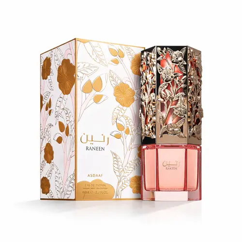Asdaaf Raneen Eau De Parfum for Women, Floral Citrus Signature Scent with Dragon Fruit & Amber Notes, EDP Spray, 2.7 fl oz, Floral Citrus Scent, Fragrances, Smelling Good, Scent Layering