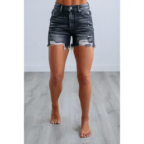 Carlie Risen Shorts - Vintage Black