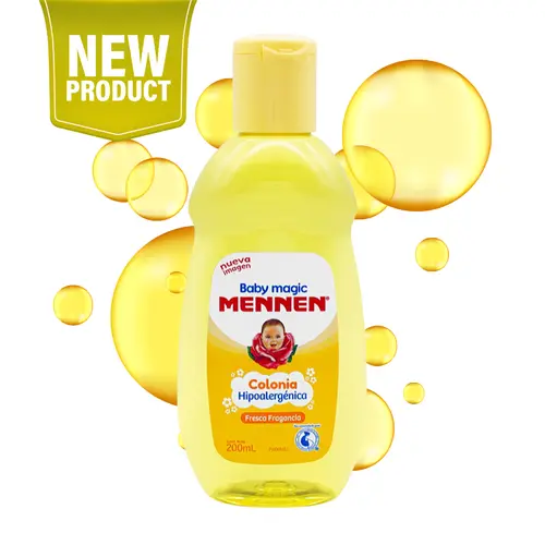 New Viral - Comfort Skincare Perfume Unisex Mennen Cologne (Colonia Menen para Adultos & Bebes) 200ml (6.76oz) Floral Scent, Alohol Free Formula