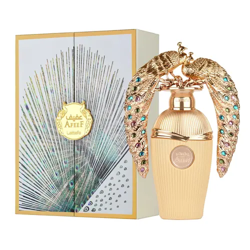 Lattafa Afeef for Unisex Eau de Parfum Spray, 3.4 Ounce / 100 Ml