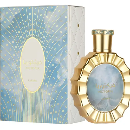 Lattafa Victoria Unisex Eau de Parfum Spray, 3.4 Ounce / 100 ml