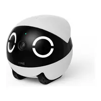 Enabot Ebo ROLA Mini 2K Camera Robot: Moving Pet Camera, Up to 25 Days Battery Life, Built-in Call Button, Two-Way Audio