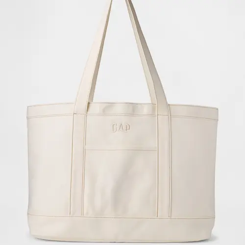 Gap Women's Denim Logo Tote Bag