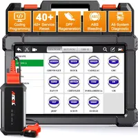ANCEL X7HD 10'' Heavy Duty Truck Scanner Diesel Diagnostic Tool with Full System, Bidirectional Control, DPF, ECU Coding, 40+ Resets for Cummins Caterpillar Volvo Paccar Detroit,car accessories