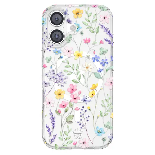 Velvet Caviar Enchanted Floral Smartphone Case - Shockproof, High-Quality Cover, Cute Accessories with Floral Artwork Adds Playful Charm for iPhone, Samsung Phones (Boosts Aesthetic), Protection