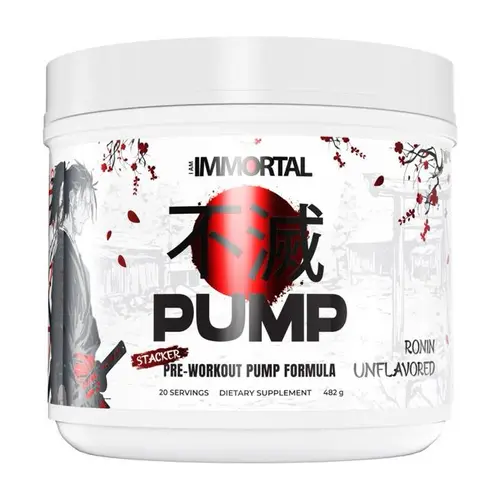 I Am Immortal Pump Stacker, Non Stim Preworkout Formula