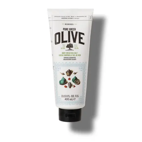 Olive Body Lotion for Dry Skin Moisturizer Cream with Vitamin E, Aloe and Pure Greek Olive Oil for Body Care, Hydrating & Nourishing for Smooth, Supple Skin, 400ML Moisturizing Moisture | KORRES