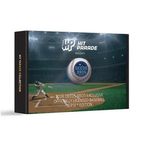 (Dome) Autographed Baseball Jersey - DeedsBros Hit Parade Autographed Baseball Jersey Memorabilia Box.
