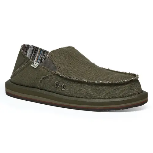 Sanuk Donny Hemp - Men's Loafer Shoes