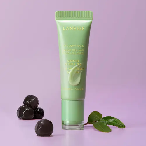 Laneige Bubble Tea Lip Glowy Balm Matcha Taro Korean Lipcare