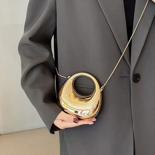 Women's Glitter Design Evening Bag, Shiny Stylish Bag, Casual Versatile Solid Color Shoulder Bag for Party, Trendy Al-match Commuter Bag for Daily Use, Christmas Gift, Valentine's Day Gift, Shoulder Handbag