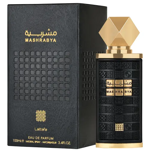 Lattafa Mashrabya Eau de Parfum Spray Unisex 3.4 Ounce / 100 ml