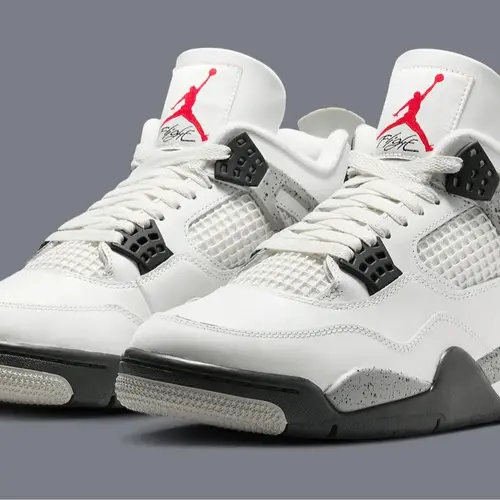 Nike Air Jordan 4 Retro White Cement FV5029-100 Men's Fashion Sneaker New