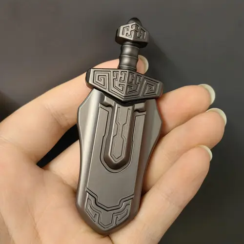EDC Sword decompression toys Fidget Sliders Fidget Toys Stress Relief Gadgets Stress Relief Fidgets Stress Reliever Fidgeting For Adults Magnetic Metal Toys Anti-anxiety Offi Fidget Item