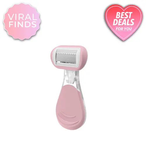 RIKI Aloe Razor Travel-friendly Razor With Soft Aloe-Infused Gel Band