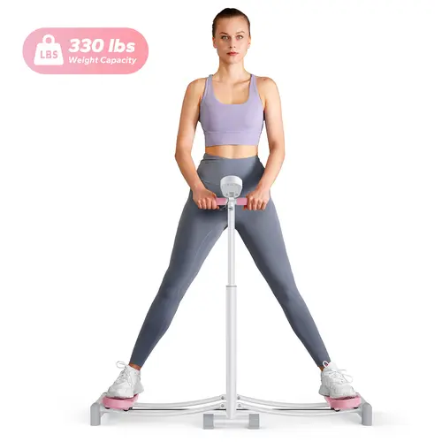 MERACH 2-in-1 Ski Trainer Machine, Leg Exercise Machine, Low-Impact Plyometric Training, Indoor Cardio Workout Equipment for Home Gym, OutdoorFun Vertical Stepper Smart Folding Treadmill, Thigh Trainer BackToSchool